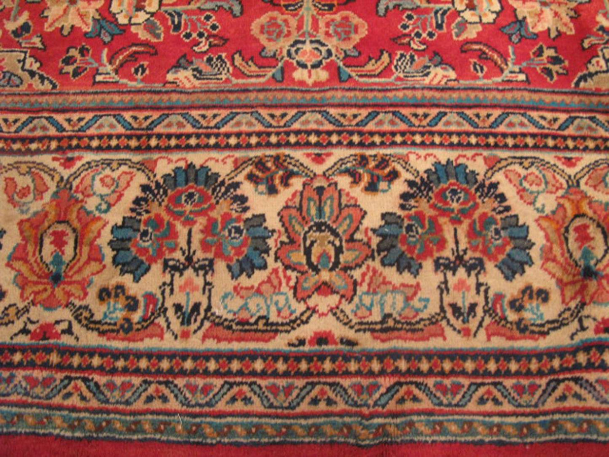 10' 6" x 14' 4" Persian Sarouk Rug image 2
