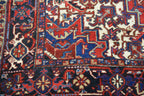 8' 6" x 10' 3" Persian Heriz Rug image 8