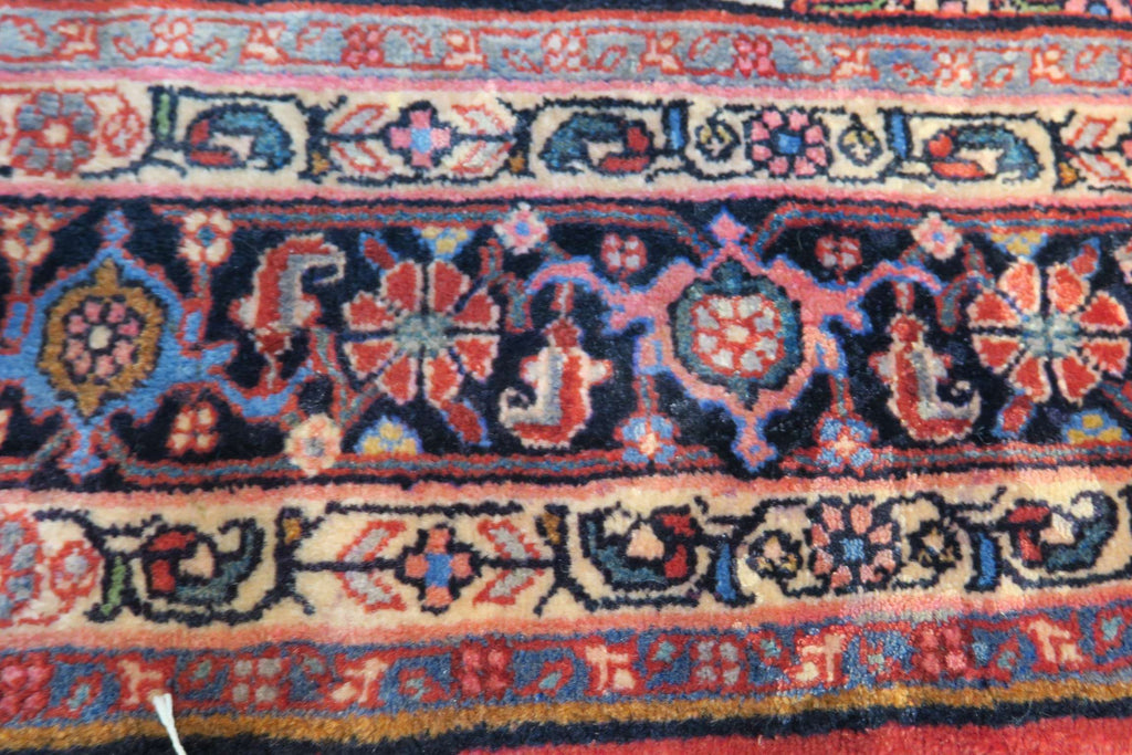 6' 10" x 9' 9" Vintage Bijar Rug image 9