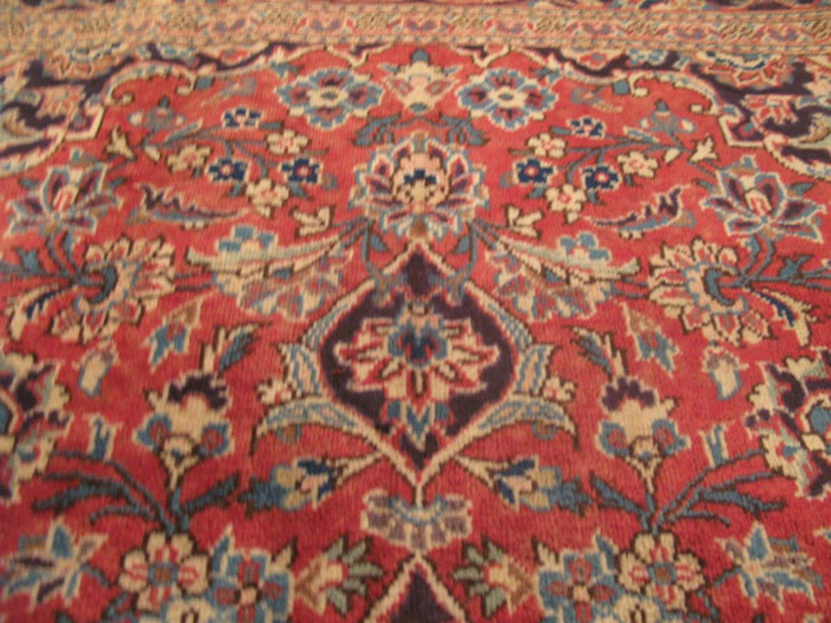 4' 1" x 6' 7" Persian Kashan Rug image 3