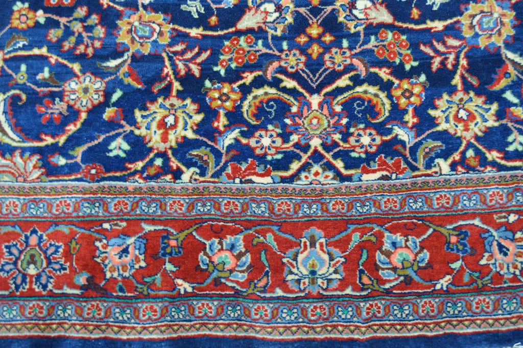 7' 7" x 11' 7" Persian Mashhad Rug image 7