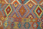 6' 8" x 9' 9" India Kilim Rug image 8
