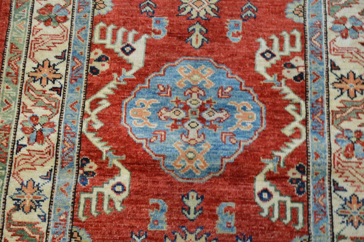 2' 9" x 8' 10" Pakistan Kazak Runner image 2