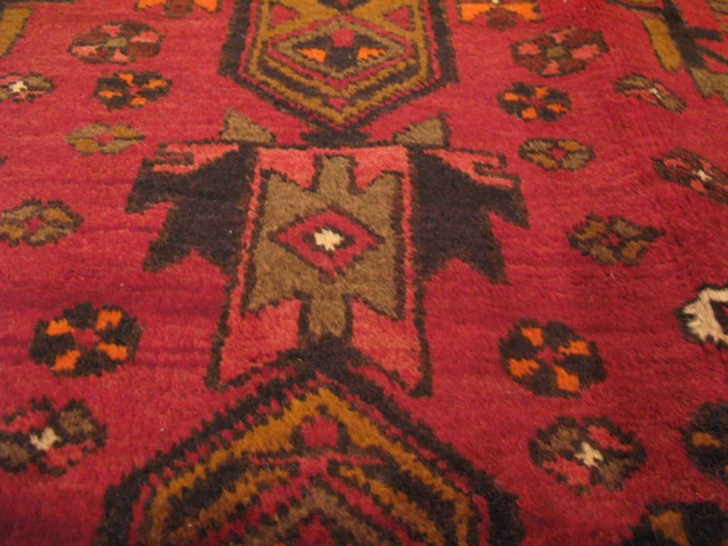4' 6" x 14' 4" Persian Heriz Runner image 6