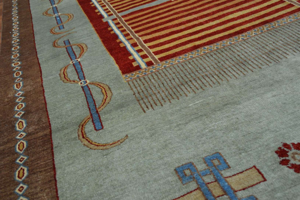 5' 9" x 9' 6" India Gabbeh Rug image 2