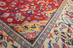 3' 6" x 3' 7" Persian Sarouk Rug image 1