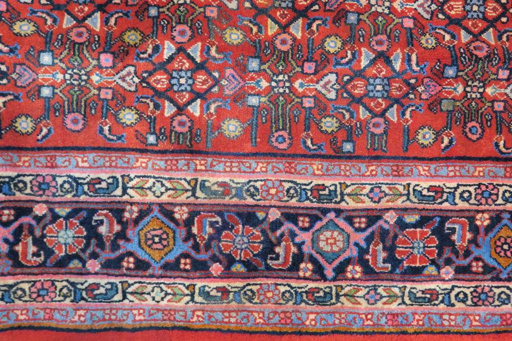 6' 10" x 9' 9" Vintage Bijar Rug image 10