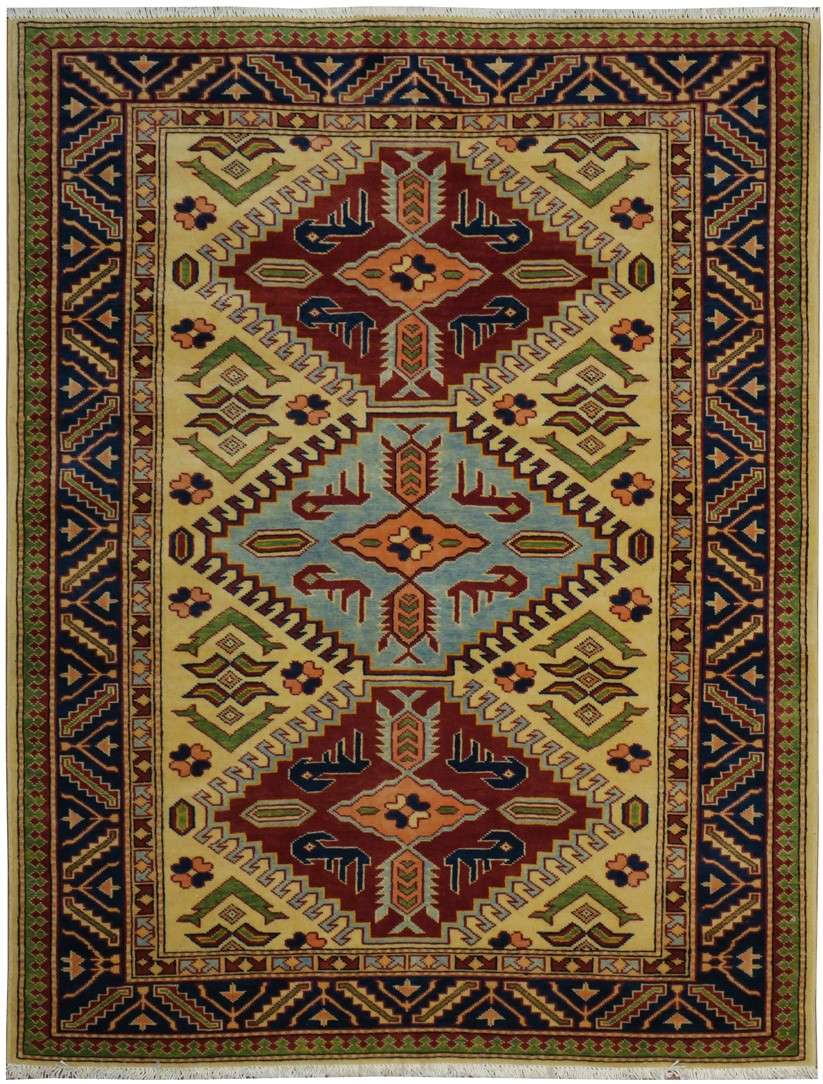 4' 1" x 5' 3" Pakistan Shirvan Rug image 0