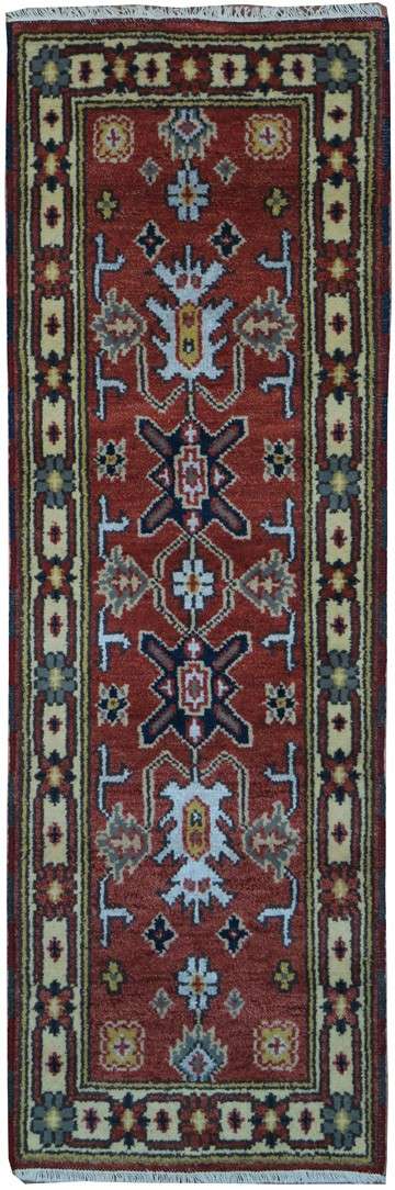 2' 0" x 6' 6" India Kazak Runner image 0