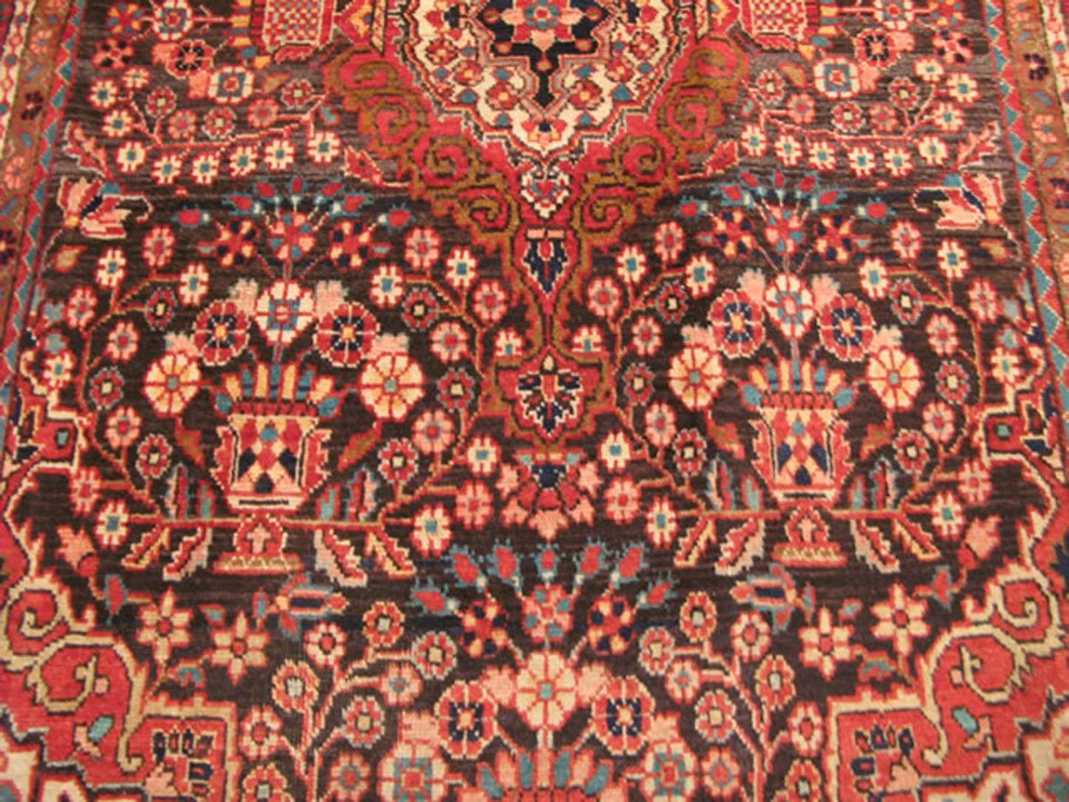 4' 5" x 7' 0" Vintage Malayer Rug image 7