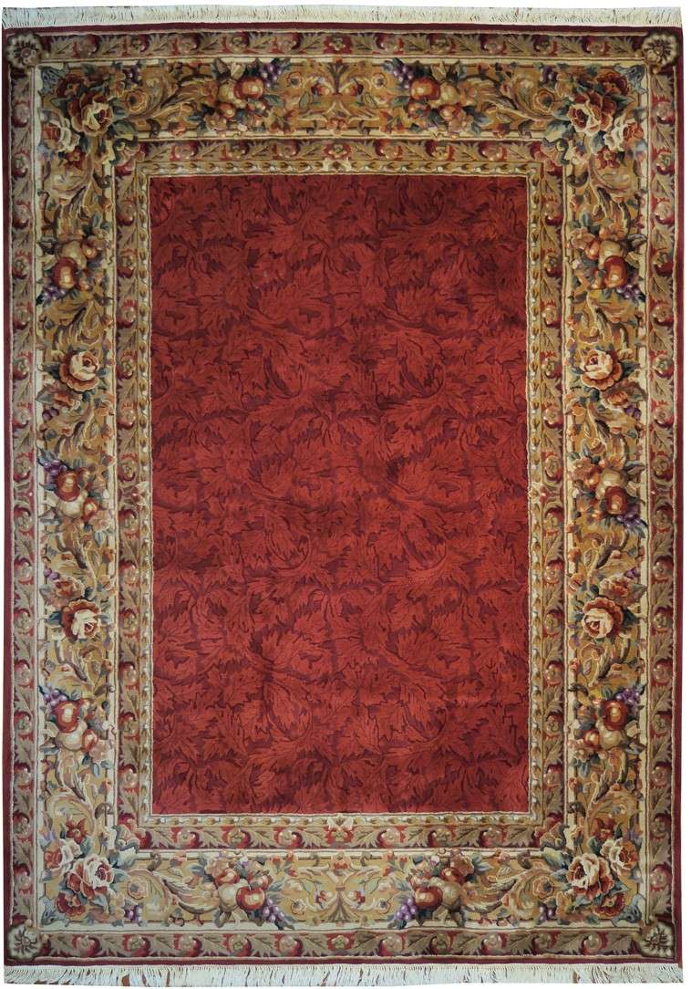 7' 9" x 11' 4" China Tabriz Rug image 0