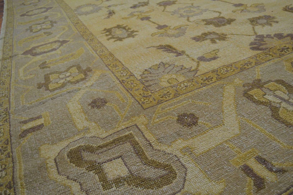 10' 8" x 14' 0" Turkish Oushak Rug image 7