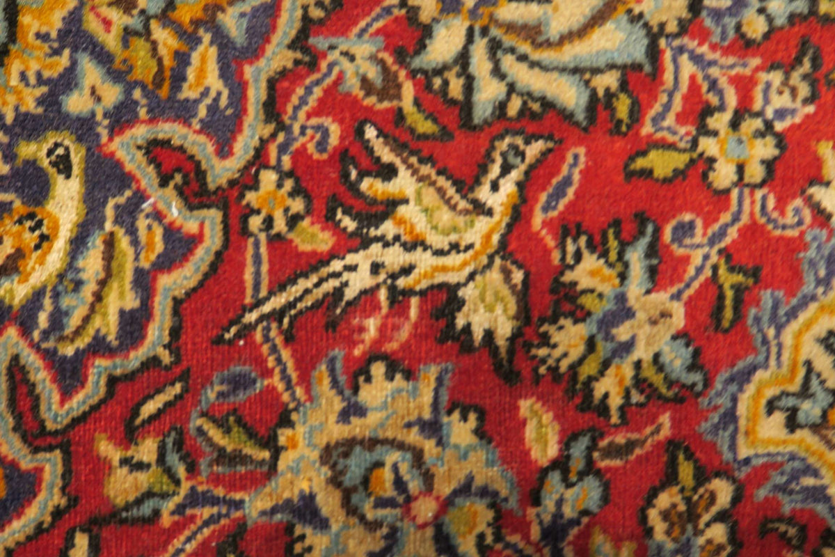 3' 4" x 4' 9" Persian Qoumsheh Rug image 10