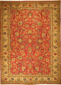 9' 5" x 12' 1" Persian Tabriz Rug image 1