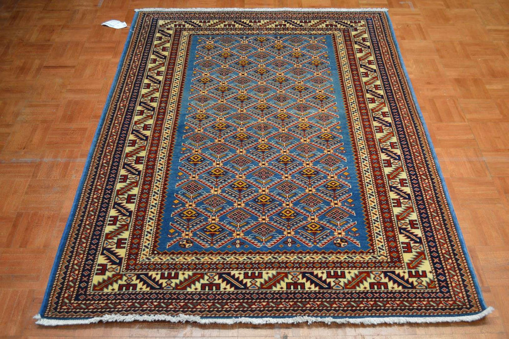 4' 4" x 5' 8" Pakistan Shirvan Rug image 1