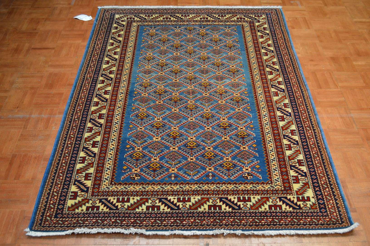 4' 4" x 5' 8" Pakistan Shirvan Rug image 1