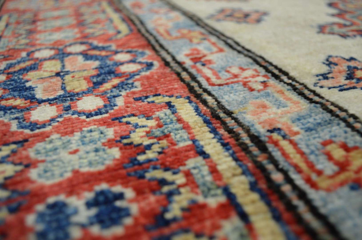 6' 1" x 7' 9" Pakistan Kazak Rug image 8