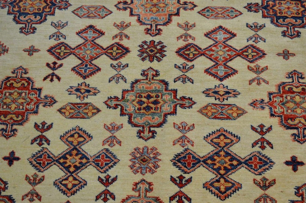 6' 1" x 7' 9" Pakistan Kazak Rug image 7