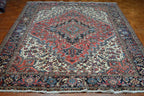 7' 4" x 8' 7" Persian Heriz Rug image 1