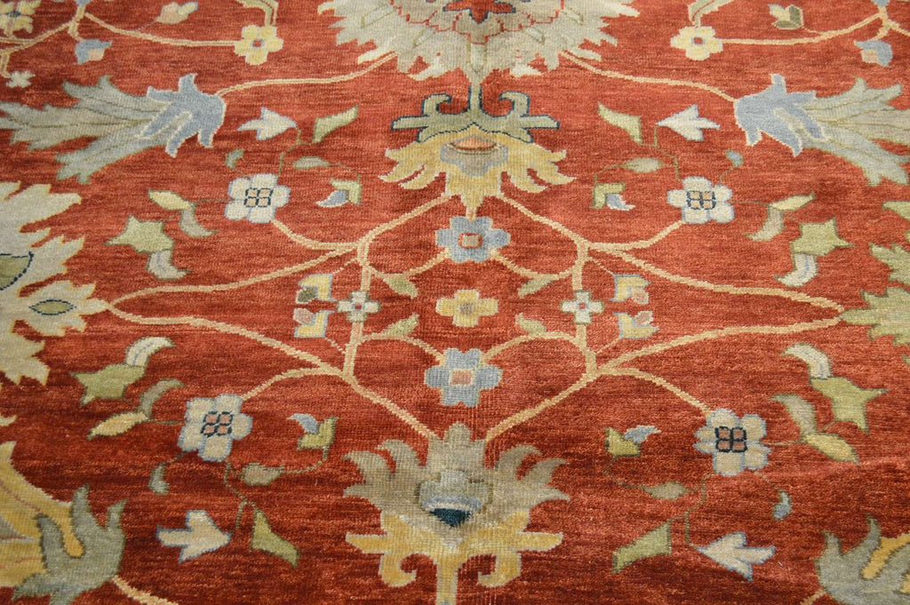 10' 0" x 13' 7" India Mahal Rug image 3