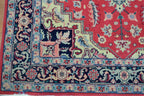 5' 5" x 8' 8" India Heriz Rug image 10