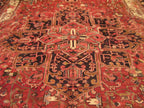 8' 1" x 11' 7" Persian Heriz Rug image 2