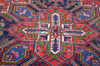 7' 9" x 10' 0" Persian Heriz Rug image 9