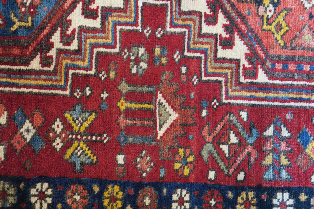 3' 4" x 11' 6" Persian Karaja Runner image 3