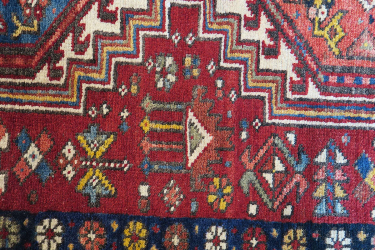 3' 4" x 11' 6" Persian Karaja Runner image 3