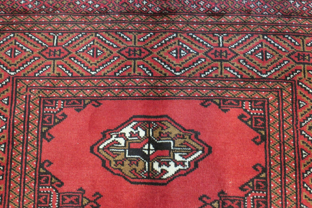 3' 5" x 9' 5" Persian Turkeman Rug image 1