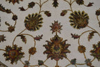 8' 4" x 8' 4" India Tabriz Round Rug image 7