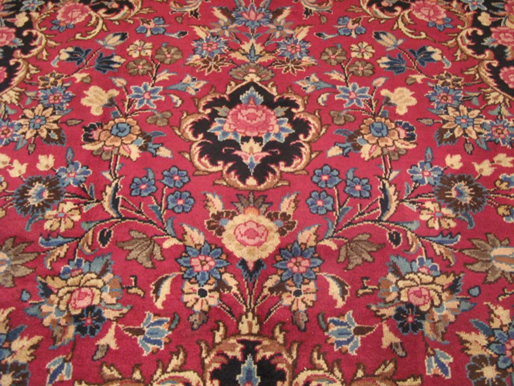 8' 5" x 11' 4" Persian Mashhad Rug image 7
