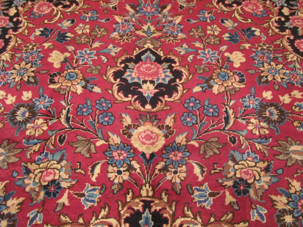 8' 5" x 11' 4" Persian Mashhad Rug image 7