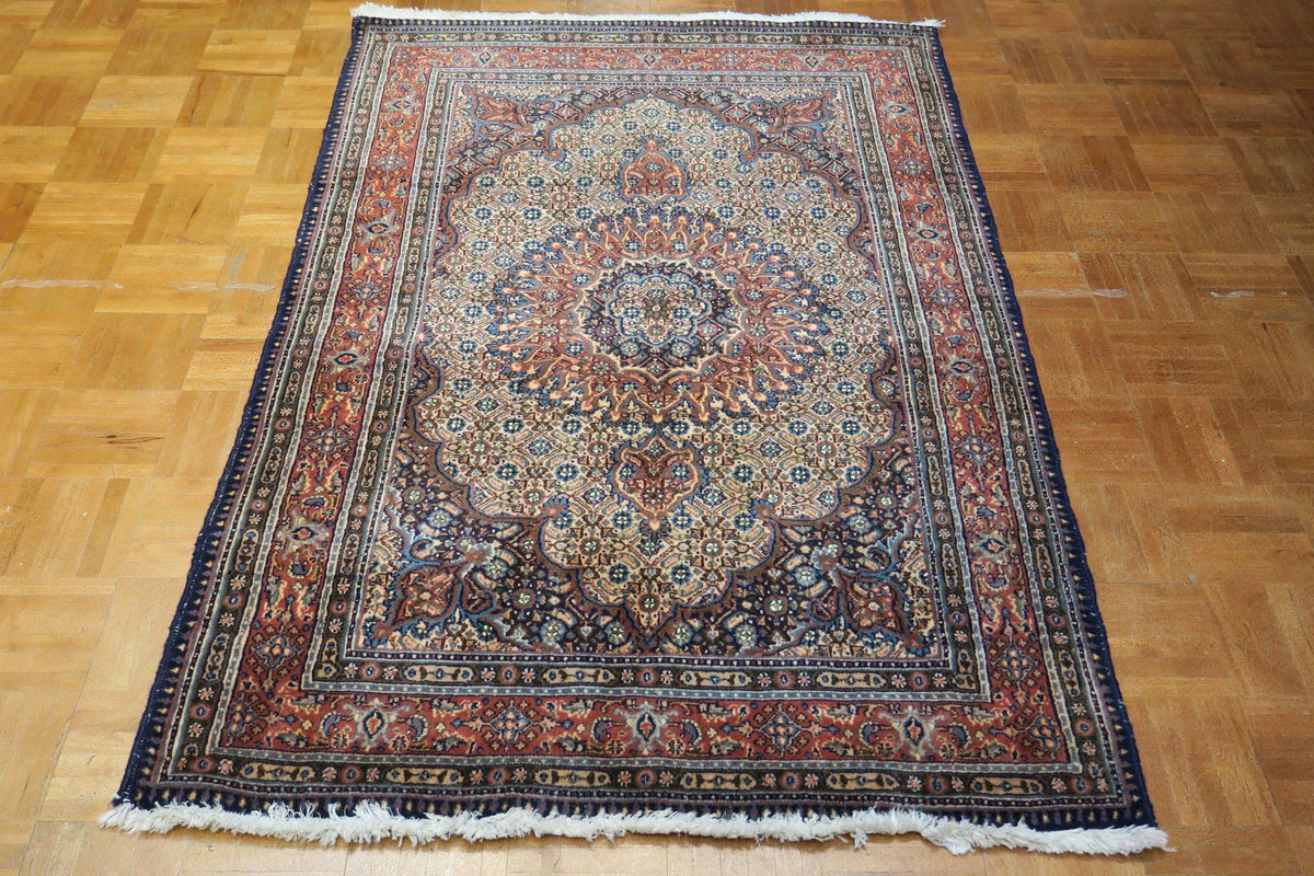 3' 4" x 5' 1" Persian Moud Rug image 5