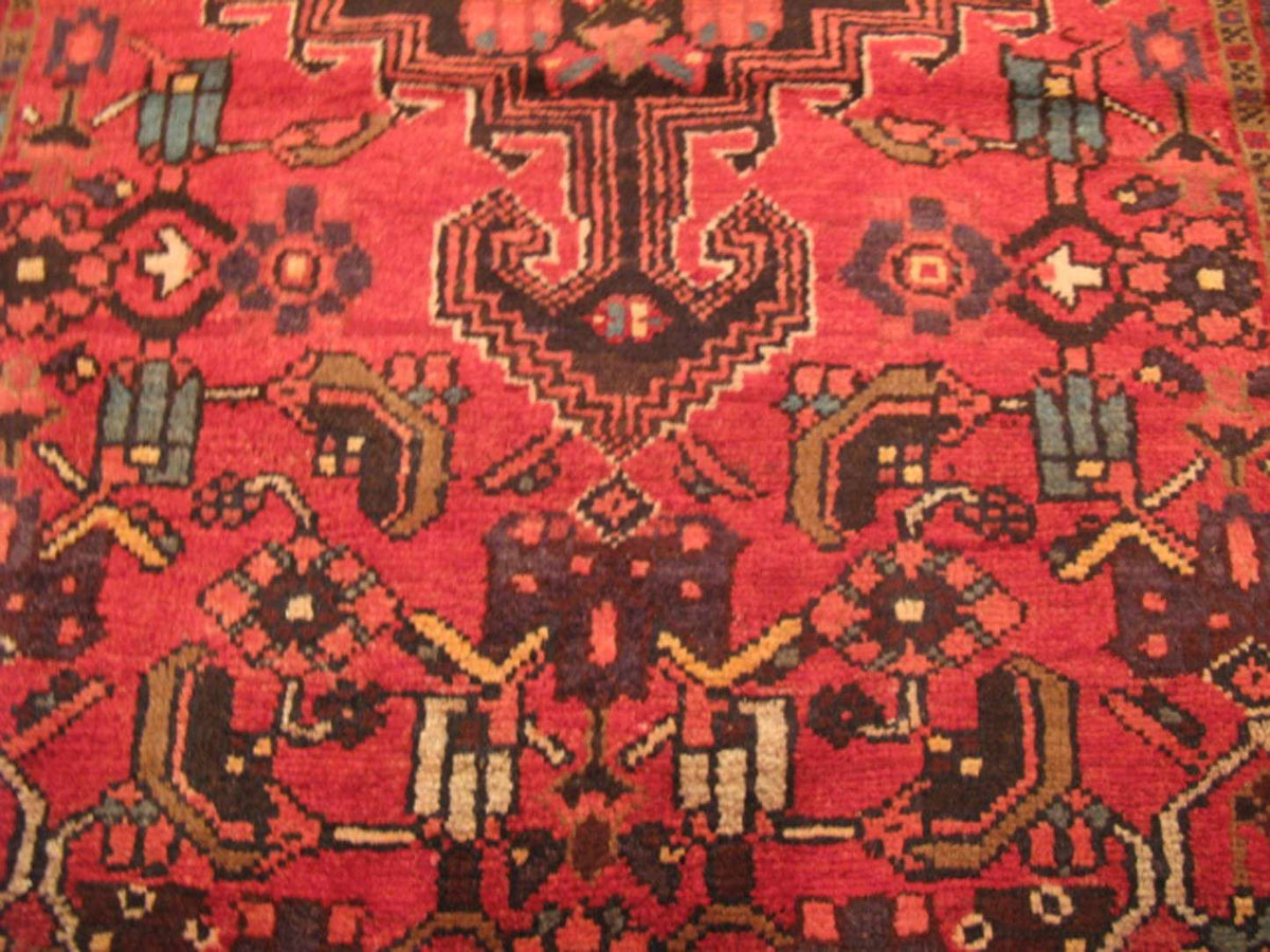3' 3" x 9' 5" Persian Zanjan Runner image 9