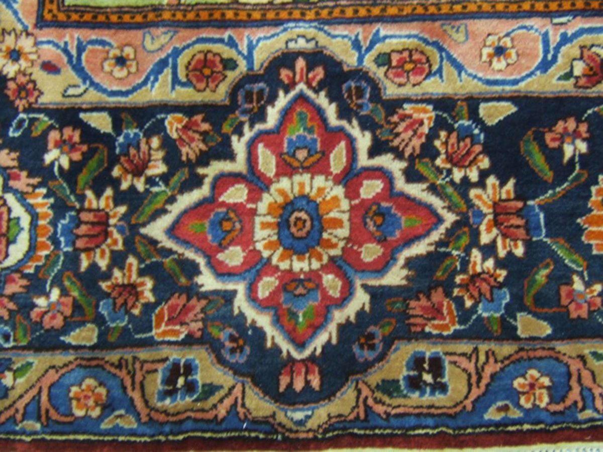 9' 1" x 13' 7" Persian Lavar Rug image 5