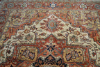 8' 0" x 10' 0" India Serapi Rug image 8
