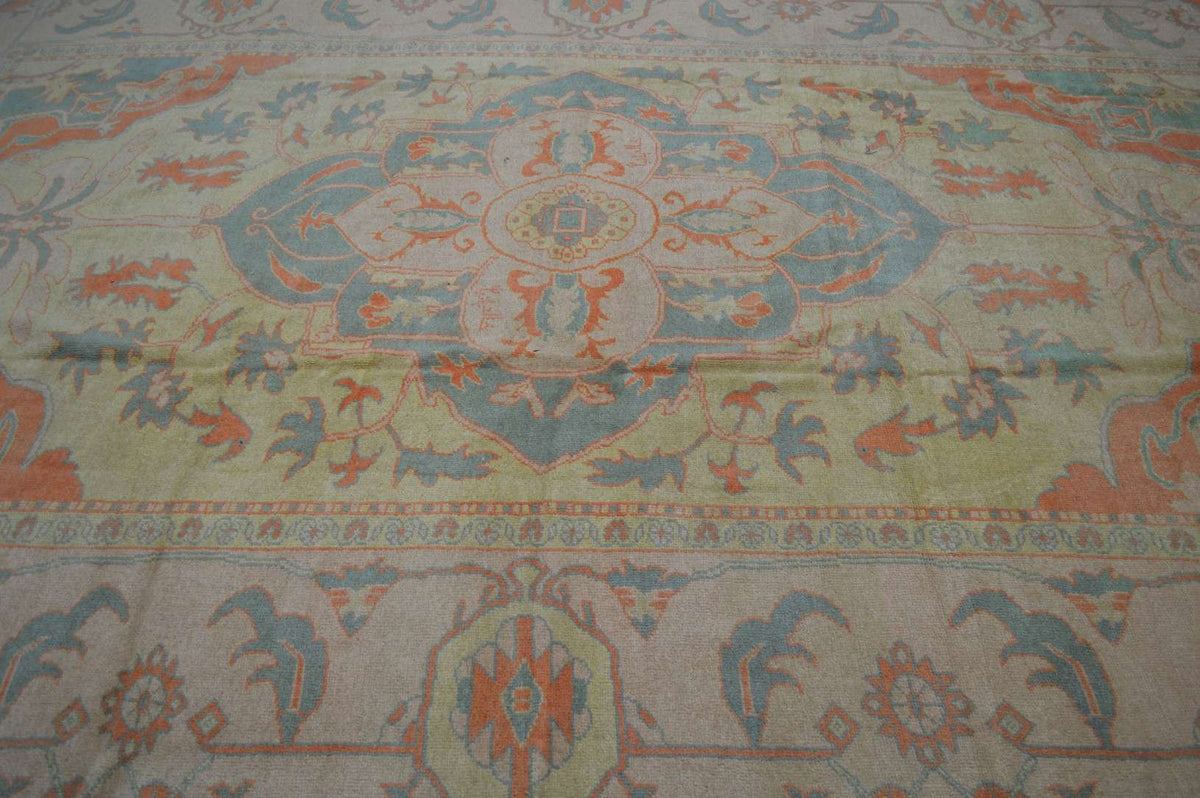 10' 0" x 14' 8" Turkish Oushak Rug image 4