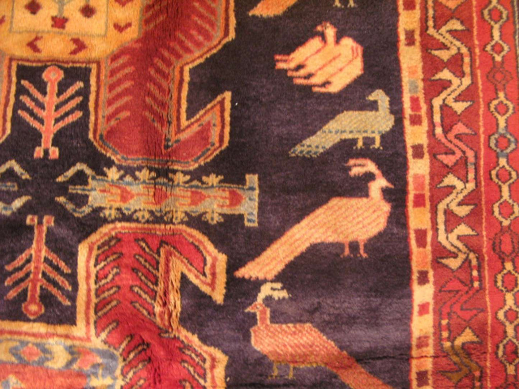 4' 5" x 10' 2" Persian Meshkin Runner image 7
