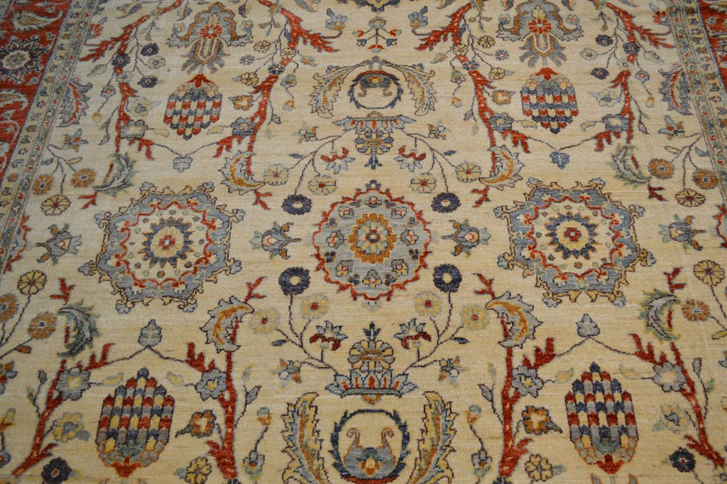 8' 1" x 9' 10" Pakistan Chobi Rug image 8