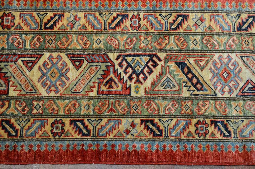 9' 0" x 12' 9" Pakistan Kazak Rug image 7