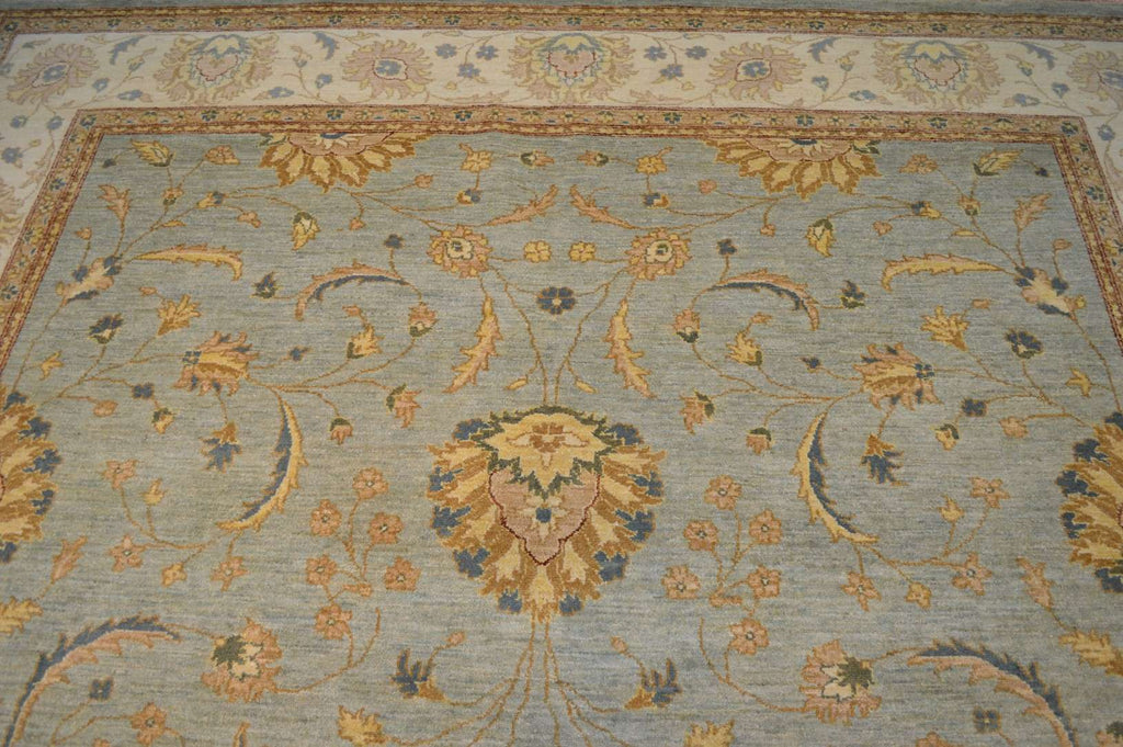 9' 2" x 12' 6" Pakistan Oushak Rug image 8
