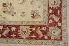 6' 0" x 9' 0" Pakistan Peshawar Rug image 6