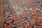 7' 6" x 10' 2" Persian Heriz Rug image 9