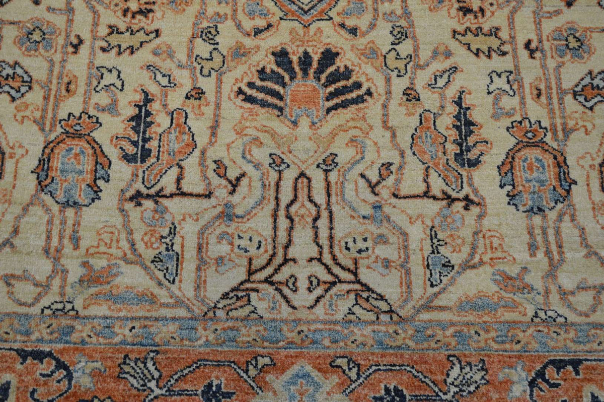 5' 8" x 8' 8" Pakistan Serapi Rug image 5