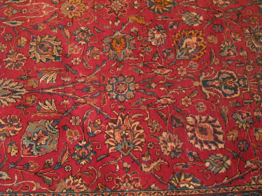 9' 5" x 15' 6" Persian Tabriz Rug image 5
