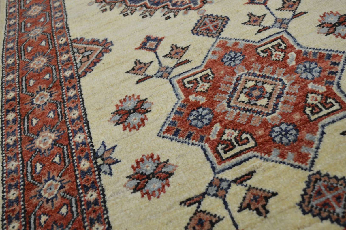 2' 6" x 9' 5" Pakistan Kazak Runner image 2