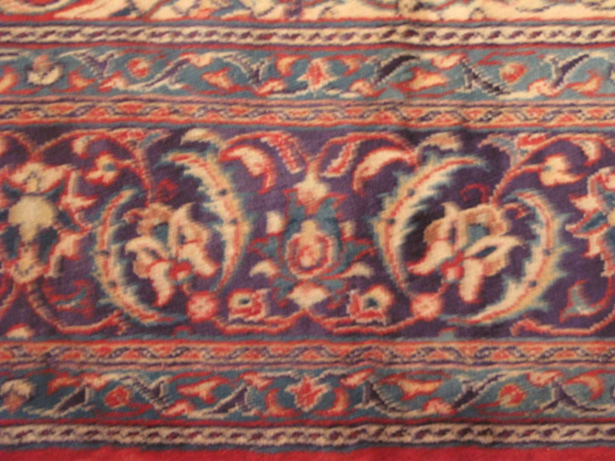 9' 8" x 13' 1" Persian Sarouk Rug image 8