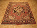 5' 2" x 6' 8" Persian Lilihan Rug image 1