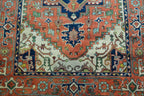 3' 8" x 6' 0" India Serapi Rug image 10